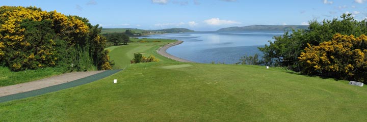 The 5th hole at Stranraer Golf Club