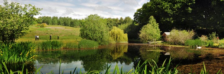 A view of the Rannaleroch course at the Strathmore Golf Centre