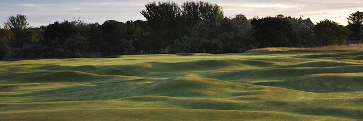 The 15th hole of the Struie course at Royal Dornoch Golf Club