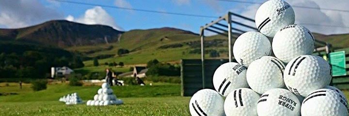 The Driving range at Swanston Golf Club