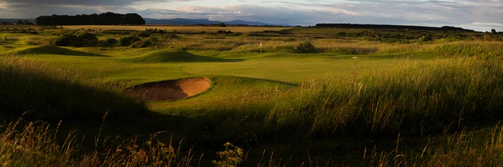 The 17th hole at Tain Golf Club