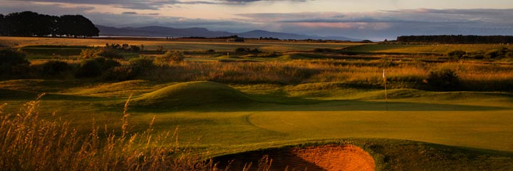 A view of Tain golf course