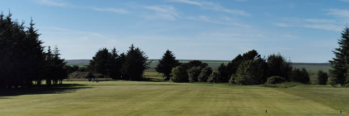 Thurso Golf Club, one of the golf courses on the North Coast 500 tourist route around the north of Scotland