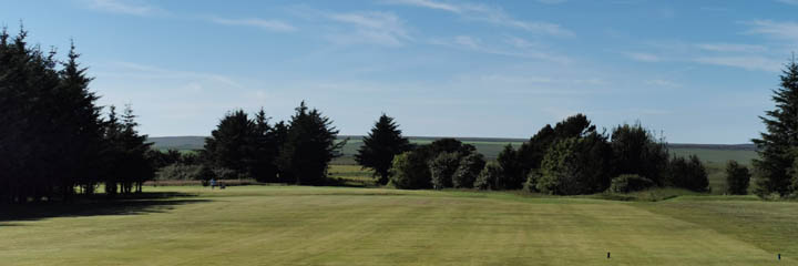 Thurso Golf Club, one of the golf courses on the North Coast 500 tourist route around the north of Scotland