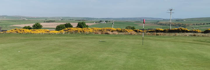 Thurso Golf course on the North Coast of Scotland
