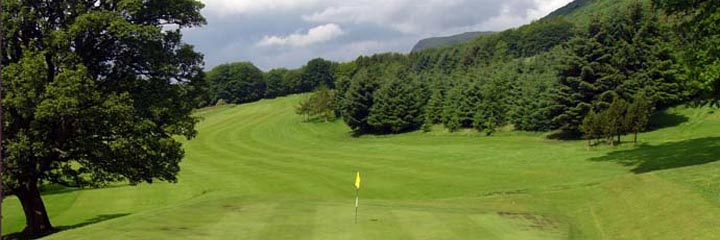 The 8th hole at Tillicoultry Golf Club