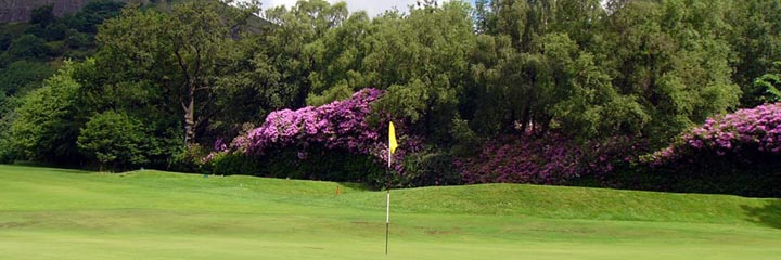 The 3rd hole at Tillicoultry Golf Club