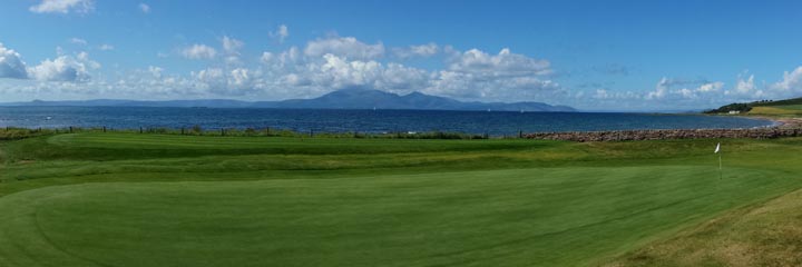 A view of West Kilbride golf course