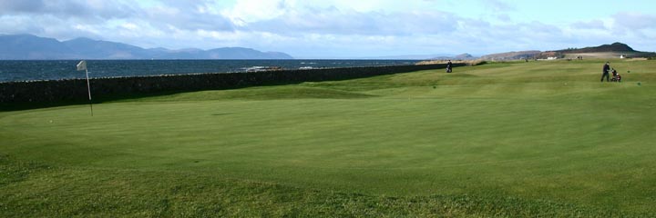 The 16th hole at The West Kilbride Golf Club