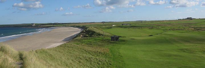 Wick Golf Club, in the North of Scotland, is a largely flat links course alongside a beautiful sandy beach