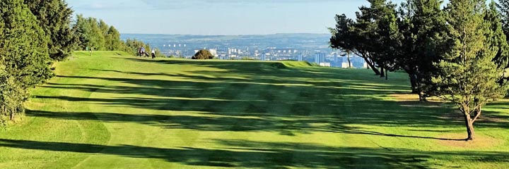 The 16th hole at Windyhill Golf Club