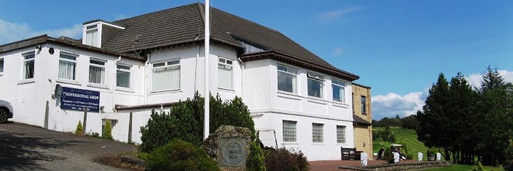 The clubhouse at Windyhill Golf Club