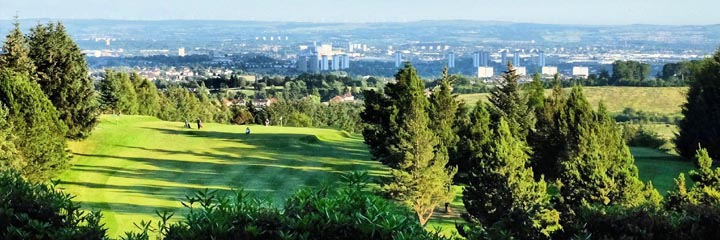 The 16th hole at Windyhill Golf Club